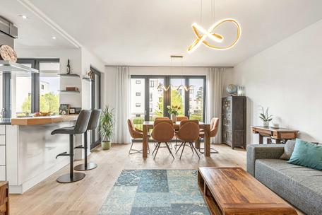 Attraktive, familiengerechte 4-Zimmer-Wohnung mit Süd-West-Balkon