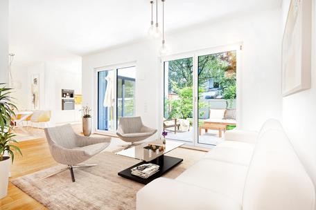 Attraktive Gartenwohnung mit großzügiger Terrasse und modernem Ambiente in Isarnähe