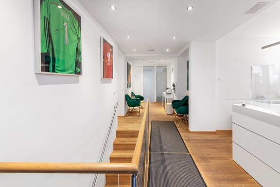 Heller Eingangsbereich