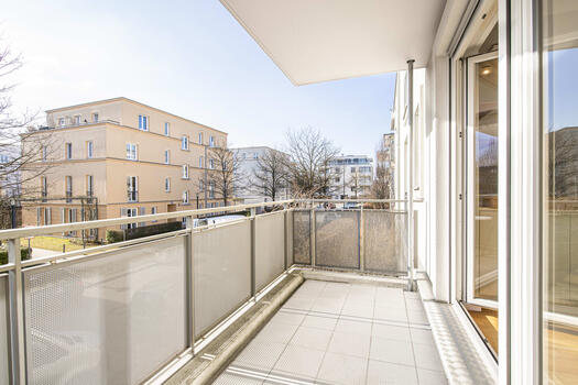 Sunny south balcony