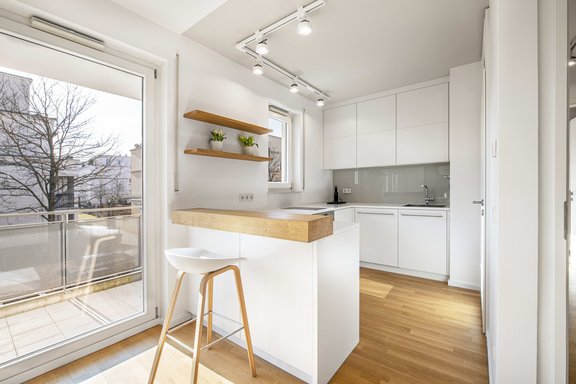 Theke zum Essbereich