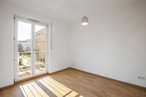 Gut geschnittenes Schlafzimmer