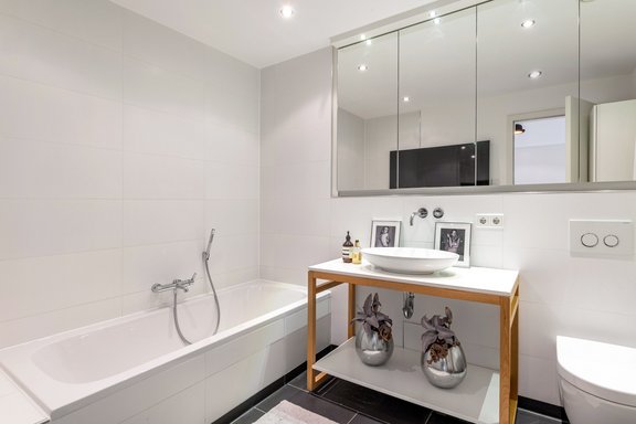 Zeitlos-elegantes Baddesign