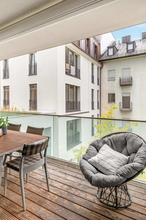 West-Loggia mit hohem Wohnwert
