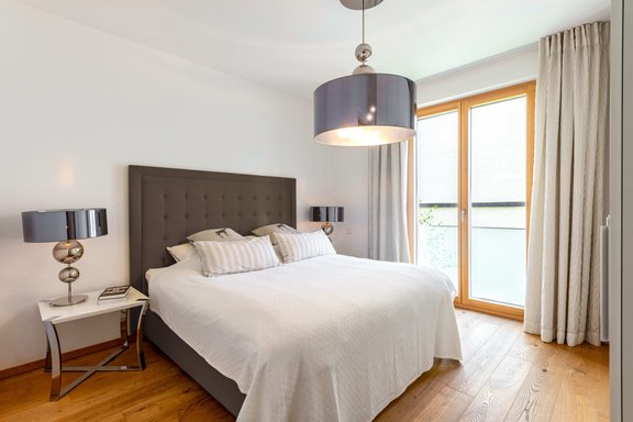 Schlafzimmer mit Relax-Ambiente