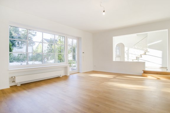 Sonniger Ess- und Wohnbereich