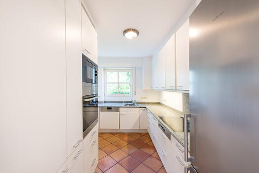 Modern fitted kitchen