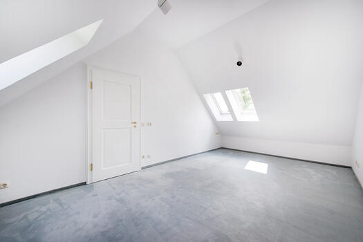 Attic bedroom