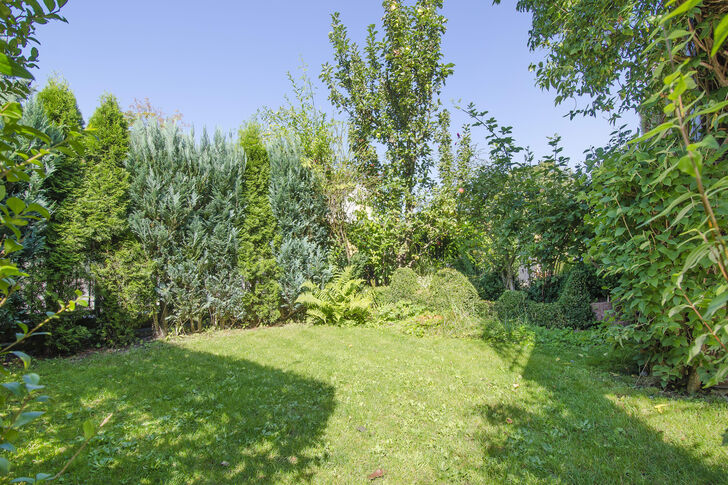 Herrlich eingewachsener Garten