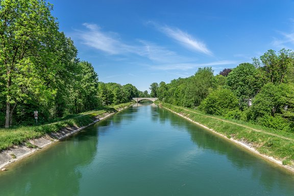 The middle Isar Canal