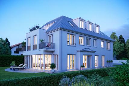 Attraktives Baugrundstück für großzügiges Einfamilienhaus mit Doppelgarage in ruhiger grüner Lage