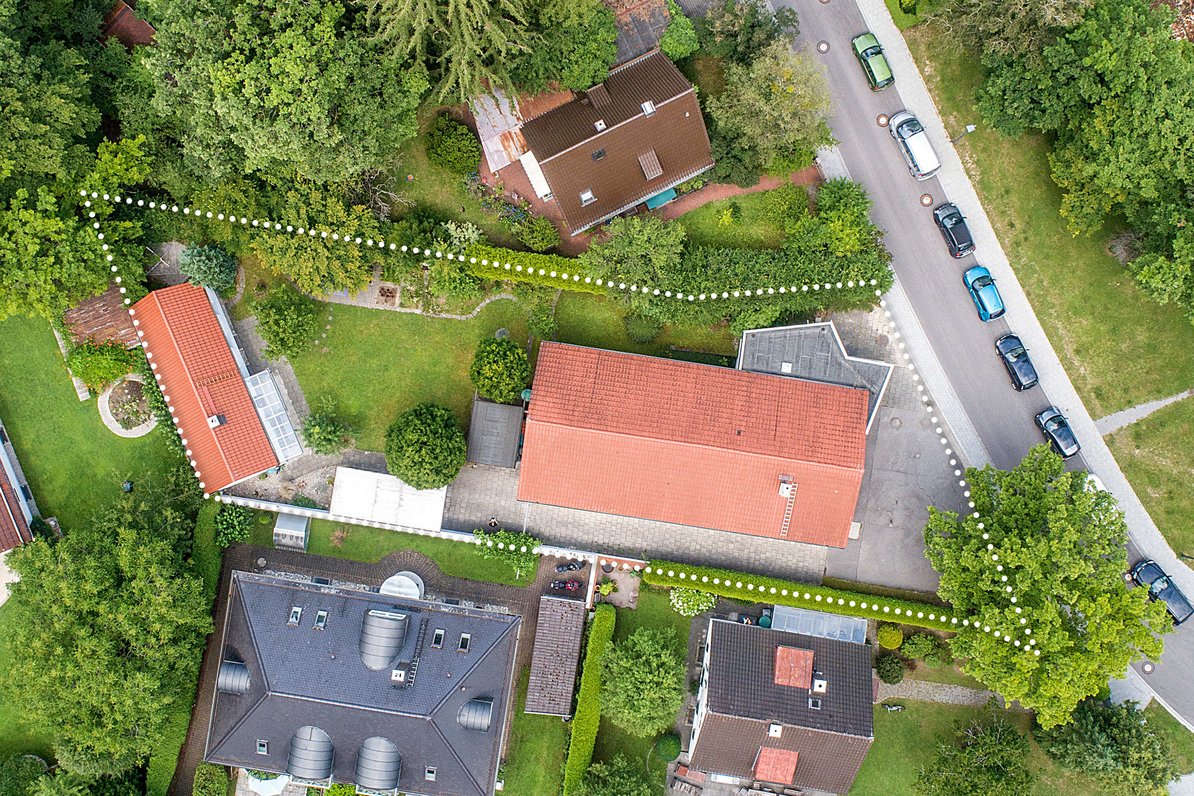 Drone shot property