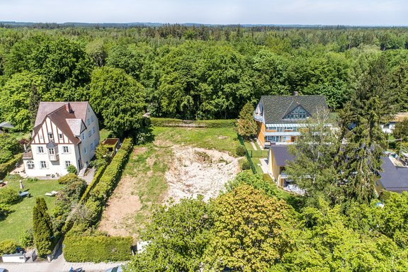 Drone image - view to the northwest