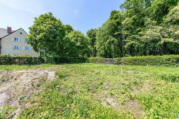 View to the west from the property