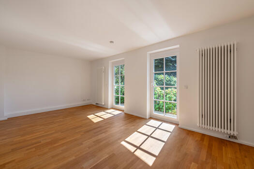 Rooms flooded with light