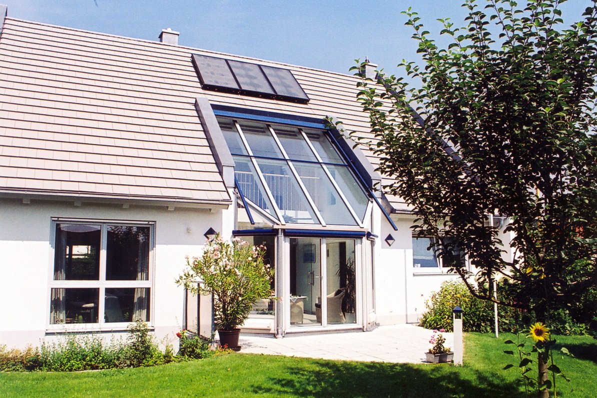 Garden view with terrace