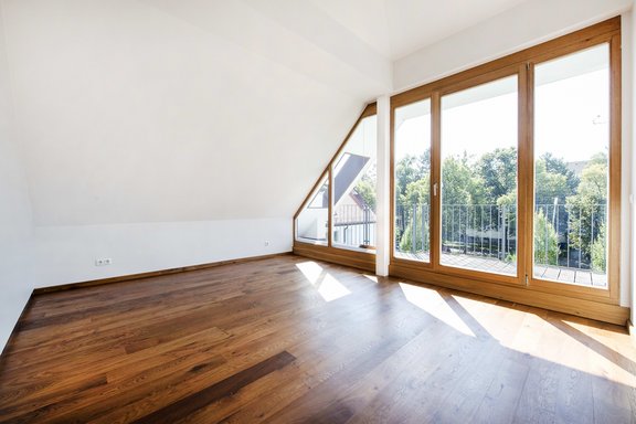 Bedroom in the attic