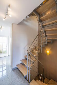 Open staircase