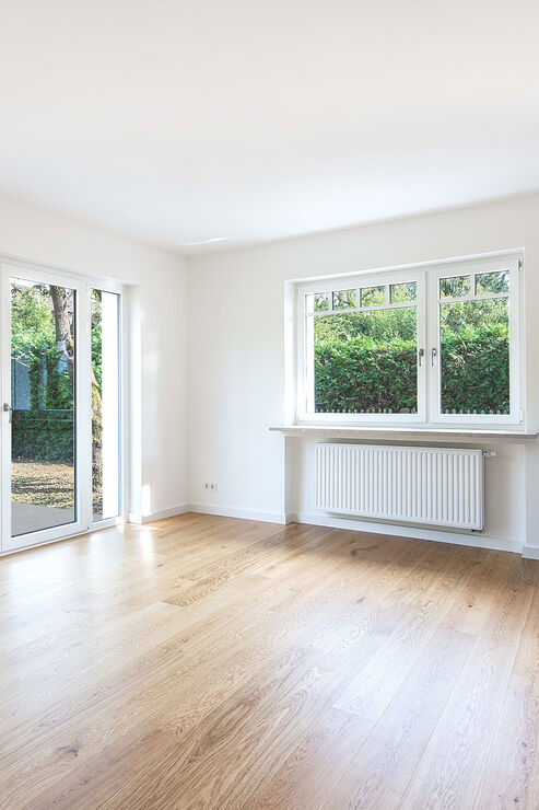 Wohnbereich mit Kamin