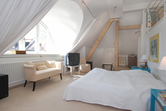 Bedroom in the attic