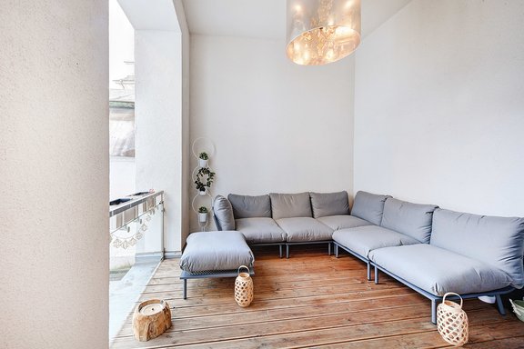 Loggia with south orientation