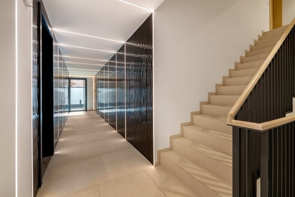 Elegantes Treppenhaus