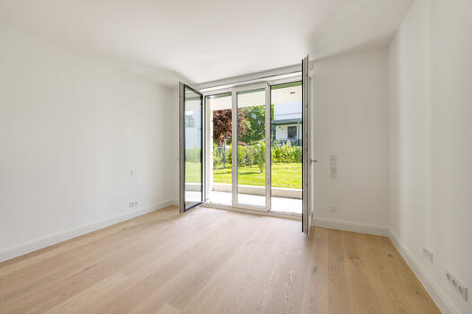 Bedroom with dressing room and bathroom