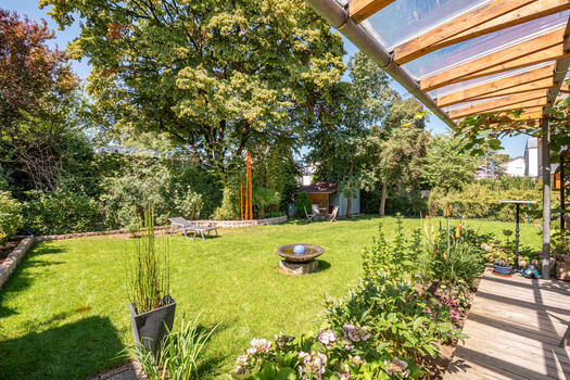 Sichtgeschützter Garten