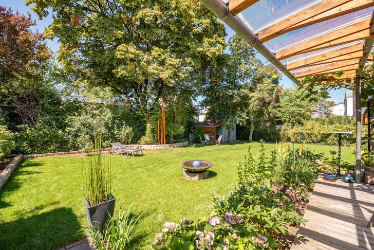Sichtgeschützter Garten