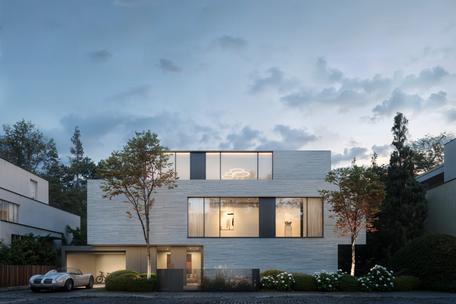 Bauen im feinsten Herzogpark: Parkgrundstück mit hoher Privatsphäre und genehmigter Villenplanung