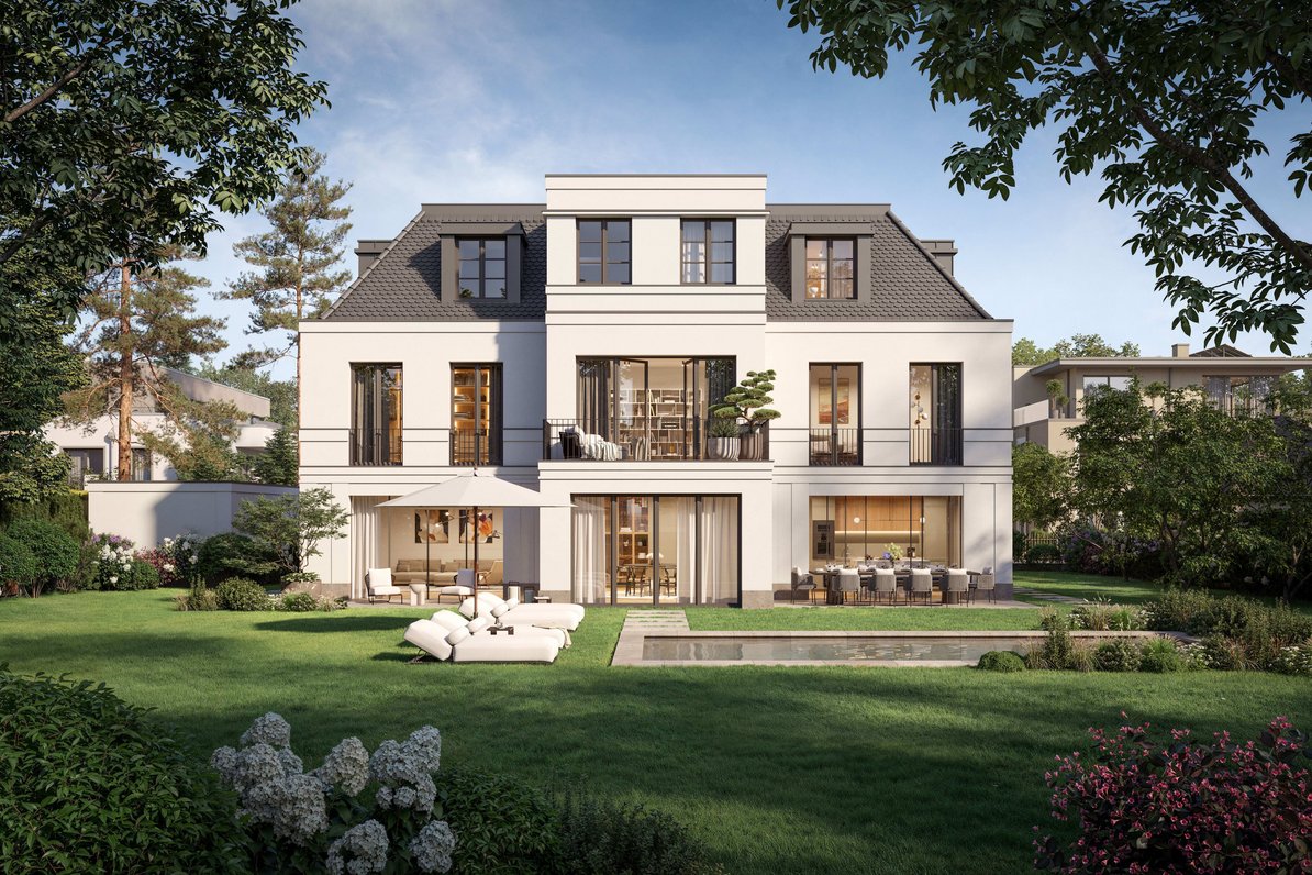 Villa in Bestlage (visualisiert)