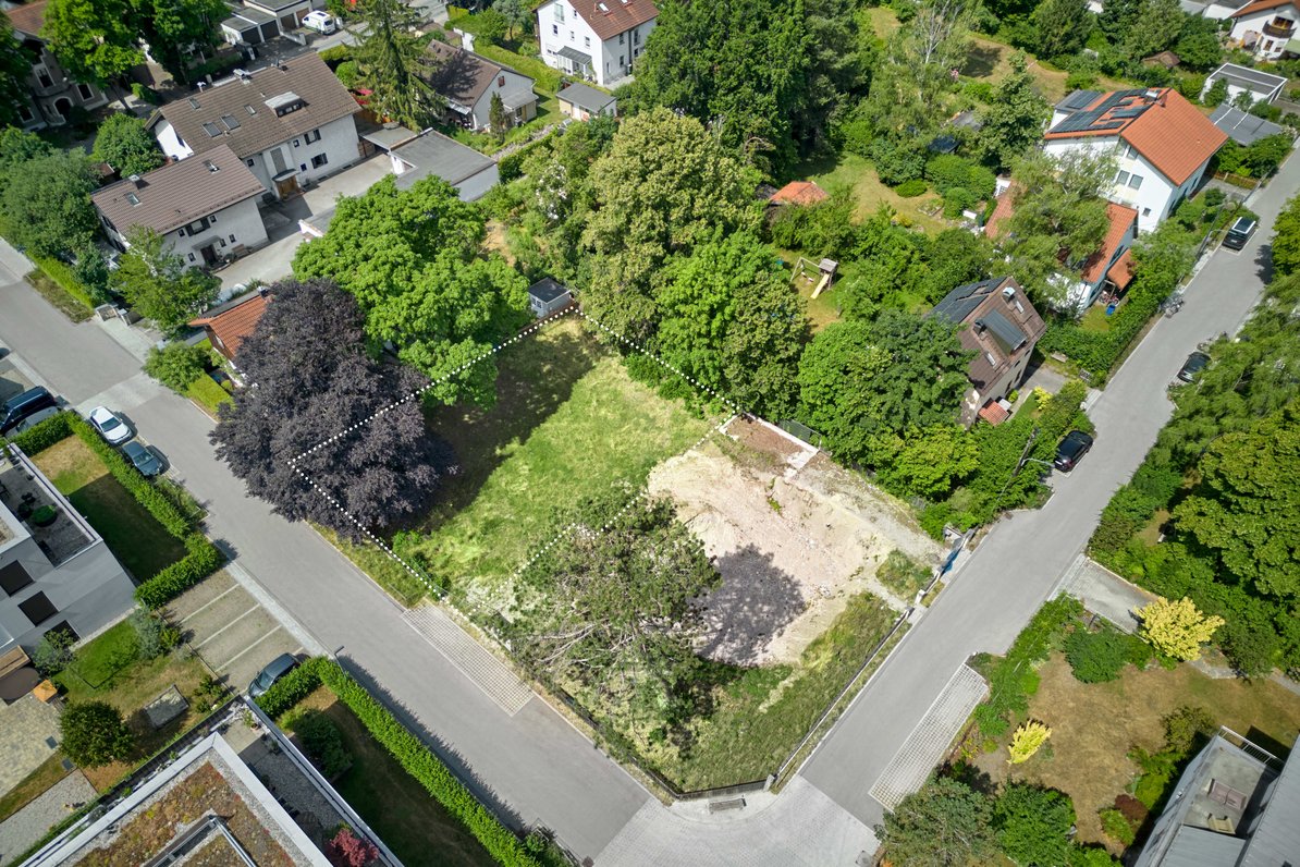 Ideal geschnittener Baugrund