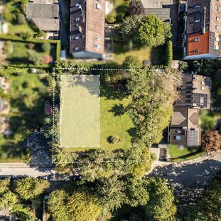 1.241 m² großes Grundstück (visualisiert)