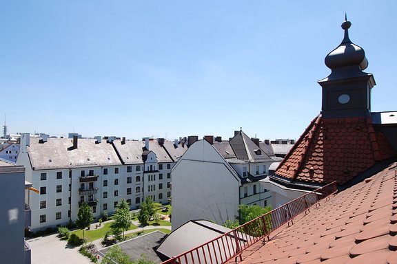 Ausblick über die Dächer