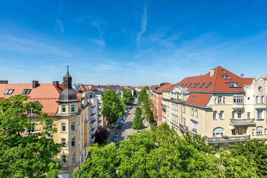Dream views over Schwabing
