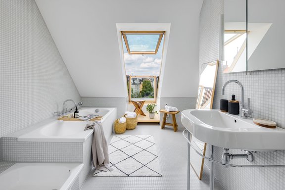 Zeitlos-modernes Bad