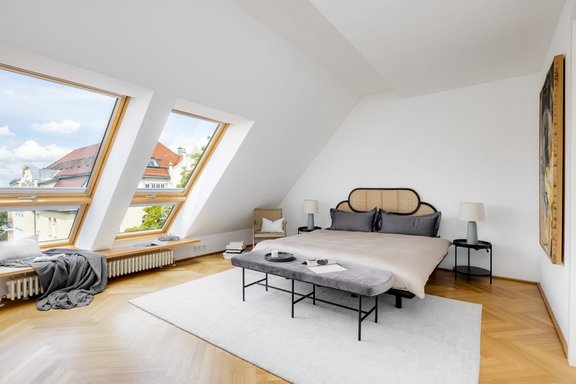 Attraktives Schafzimmer