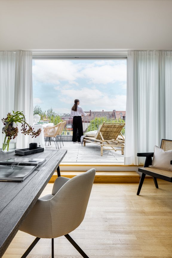 Luftiges Studio-Flair