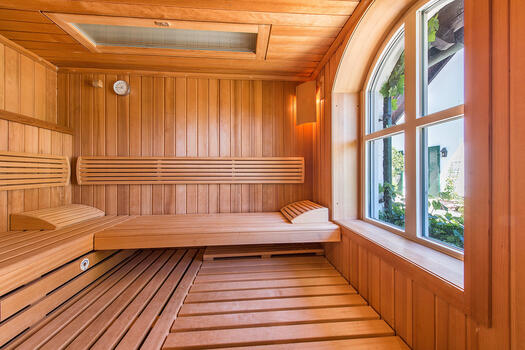 Guest house sauna