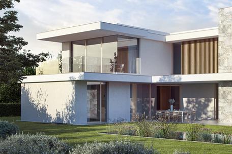 Puristische Design-Villa von Jacob & Spreng in Gräfelfinger Bestlage