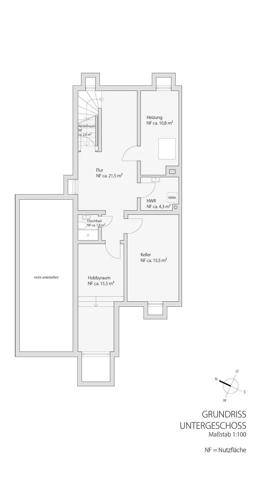 Grundriss - UG