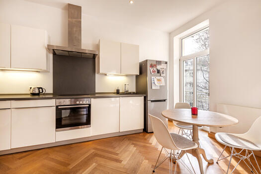 Modern fitted kitchen