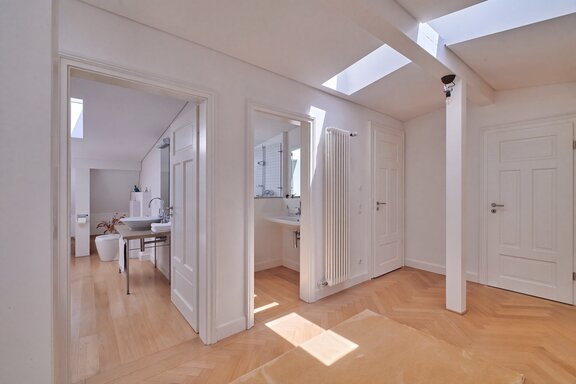 Perfect layout on the top floor