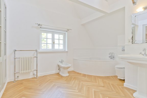 Bathroom attic