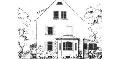 Bezauberndes Jugendstil-Stadthaus mit idyllischem Garten in der historischen Villenkolonie Gern