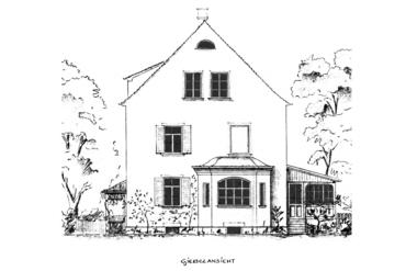 Bezauberndes Jugendstil-Stadthaus mit idyllischem Garten in der historischen Villenkolonie Gern