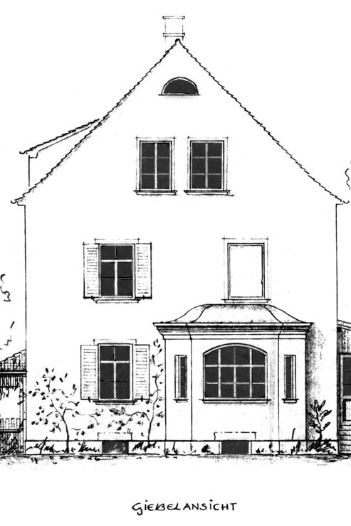 Historische Hausansicht