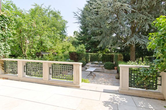 Blick in den Garten