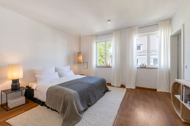 Masterbedroom mit Bad en suite