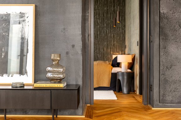 Aufwändige Wandfinishs